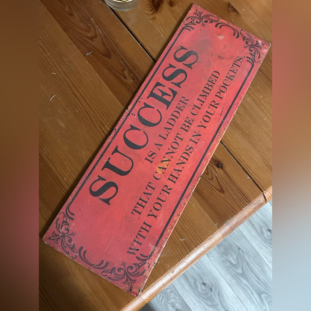Metal Wall Sign - Picture 2 of 2